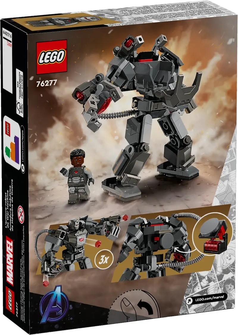 LEGO 76277 Mechaniczna zbroja War Machine zdjęcie 4