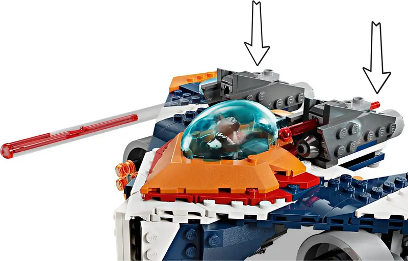LEGO 76278 Warbird Rocketa vs. Ronan zdjęcie 9