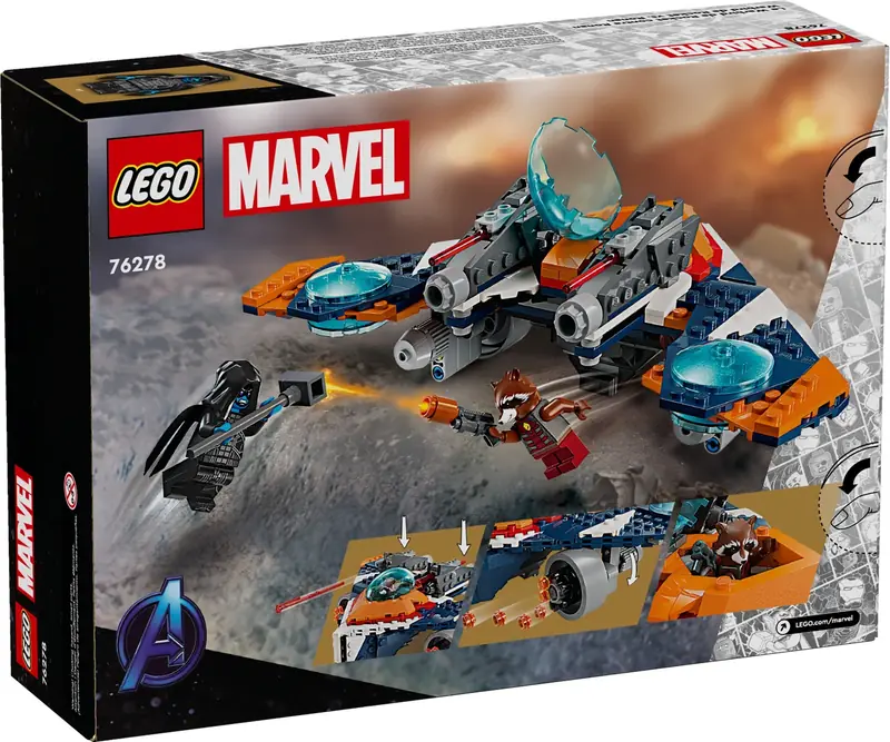 LEGO 76278 Warbird Rocketa vs. Ronan zdjęcie 2