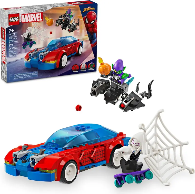LEGO 76279 Wyścigówka Spider-Mana i Zielony Goblin zdjęcie 2
