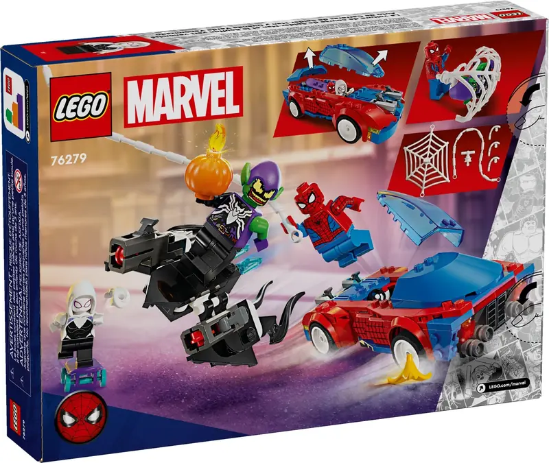 LEGO 76279 Wyścigówka Spider-Mana i Zielony Goblin zdjęcie 7