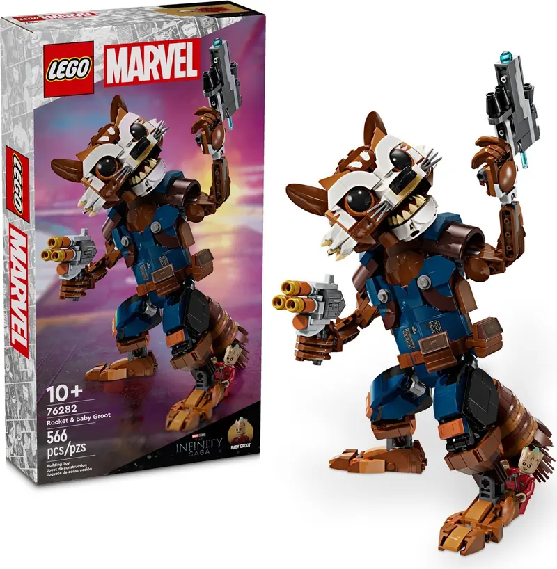 LEGO 76282 Rocket i Mały Groot zdjęcie 2