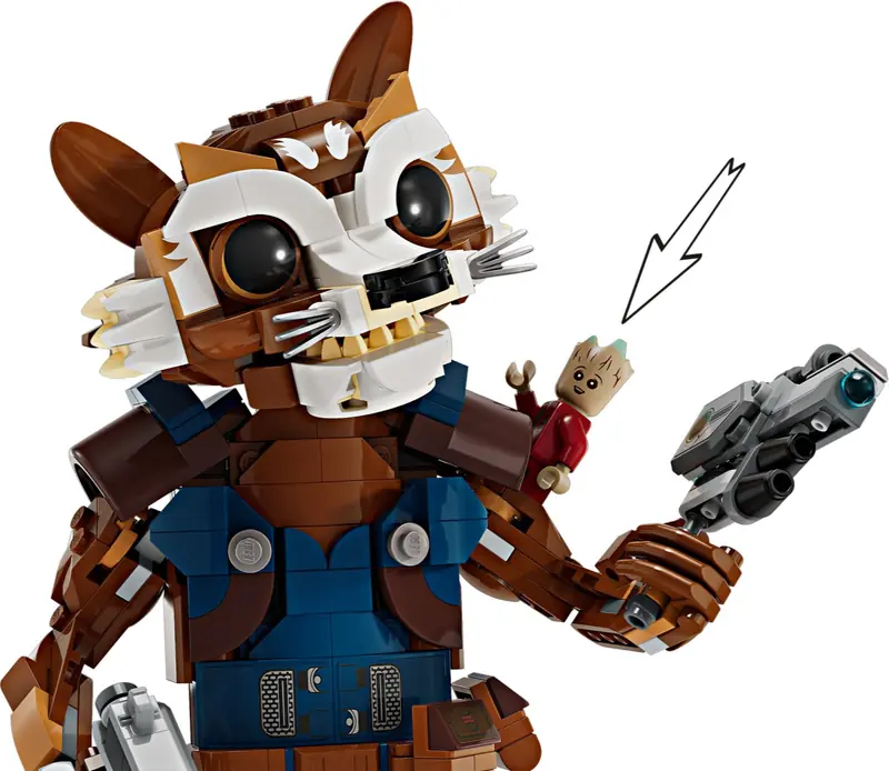 LEGO 76282 Rocket i Mały Groot zdjęcie 4
