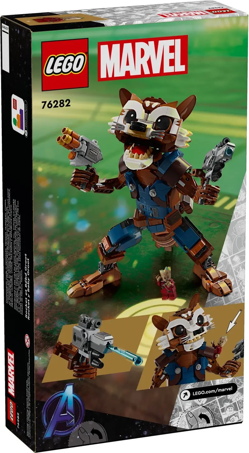LEGO 76282 Rocket i Mały Groot zdjęcie 6