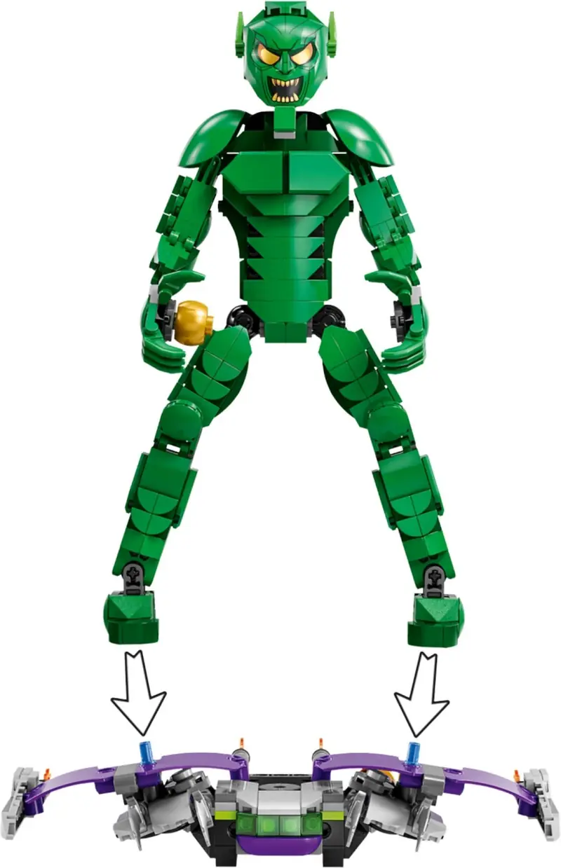 LEGO 76284 Figurka Zielonego Goblina zdjęcie 3