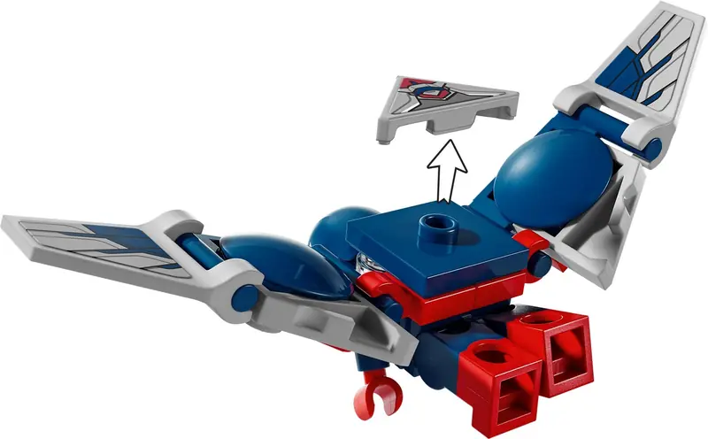 LEGO 76292 Kapitan Ameryka kontra Czerwony Hulk - bitwa zdjęcie 6