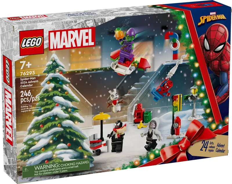 LEGO 76293 Spider-Man Kalendarz adwentowy 2024 zdjęcie 2