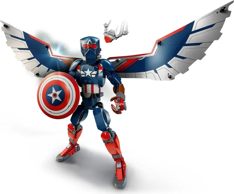 LEGO 76296 Figurka nowego Kapitana Ameryki zdjęcie 4