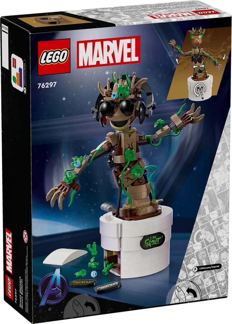 LEGO 76297 Tańczący Groot zdjęcie 3