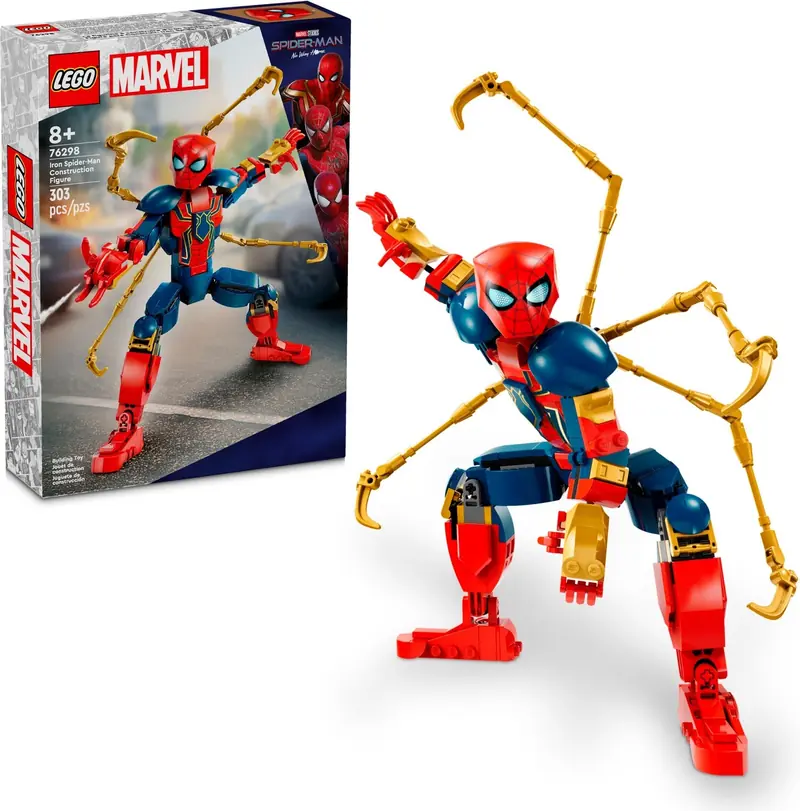 LEGO 76298 Figurka Iron Spider-Mana zdjęcie 2