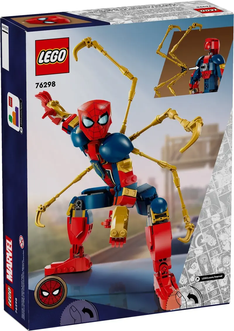 LEGO 76298 Figurka Iron Spider-Mana zdjęcie 4