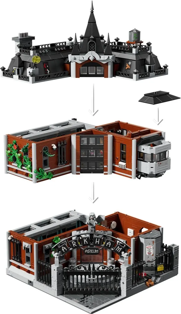 LEGO 76300 Arkham Asylum zdjęcie 4