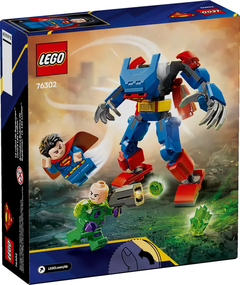 LEGO 76302 Mech Supermana kontra Lex Luthor zdjęcie 2