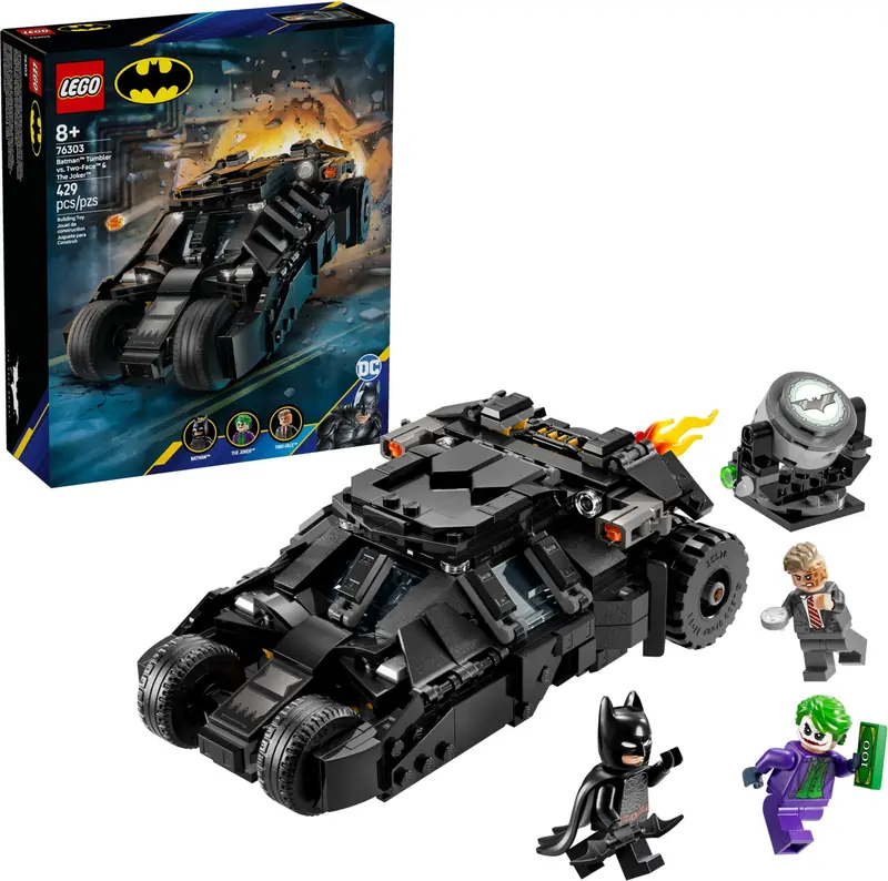 LEGO 76303 Tumbler Batmana kontra Dwie Twarze i Joker zdjęcie 2