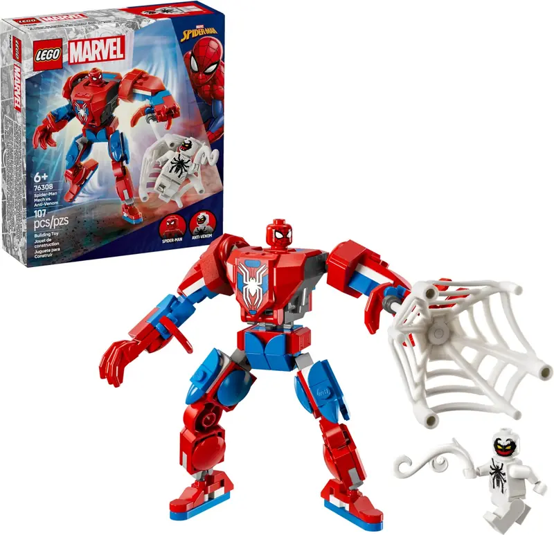 LEGO 76308 Mech Spider-Mana kontra Anti-Venom zdjęcie 3