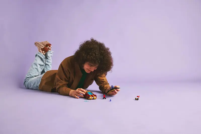 LEGO 76310 Auto Iron Mana i Czarna Pantera kontra Czerwony Hulk zdjęcie 9