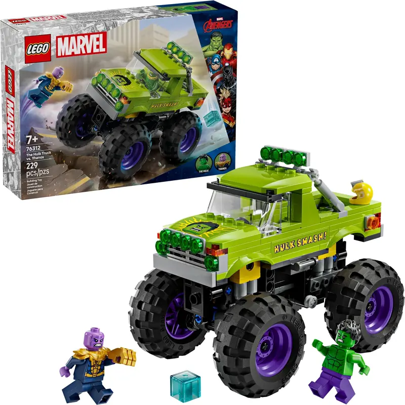 LEGO 76312 Monster truck Hulka kontra Thanos zdjęcie 3