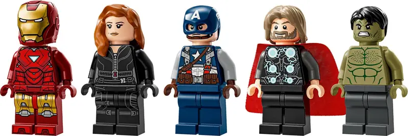 LEGO 76313 Logo MARVEL z minifigurkami zdjęcie 2