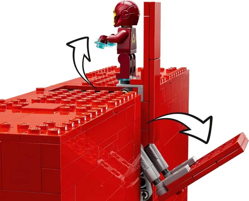 LEGO 76313 Logo MARVEL z minifigurkami zdjęcie 7