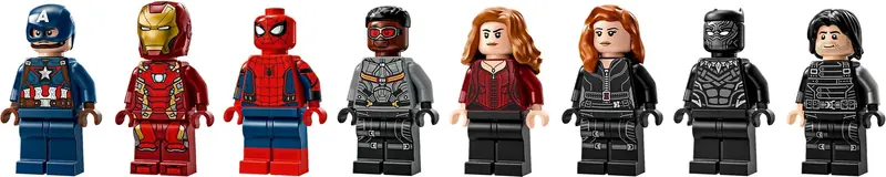 LEGO 76314 Kapitan Ameryka: Wojna bohaterów - bitwa zdjęcie 2