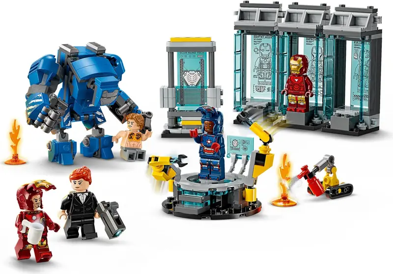 LEGO 76315 Laboratorium Iron Mana: Zbrojownia zdjęcie 5