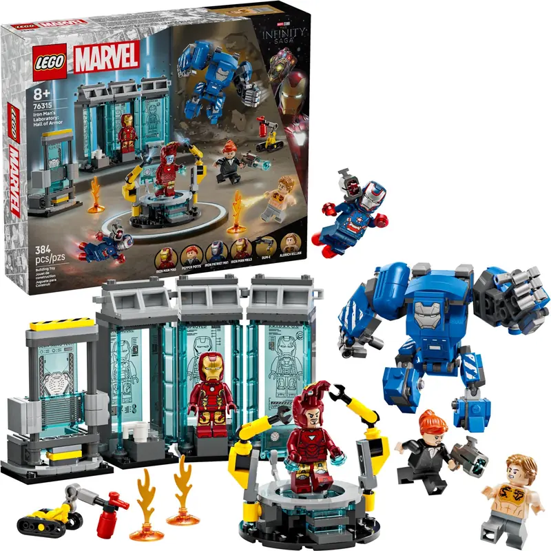 LEGO 76315 Laboratorium Iron Mana: Zbrojownia zdjęcie 3