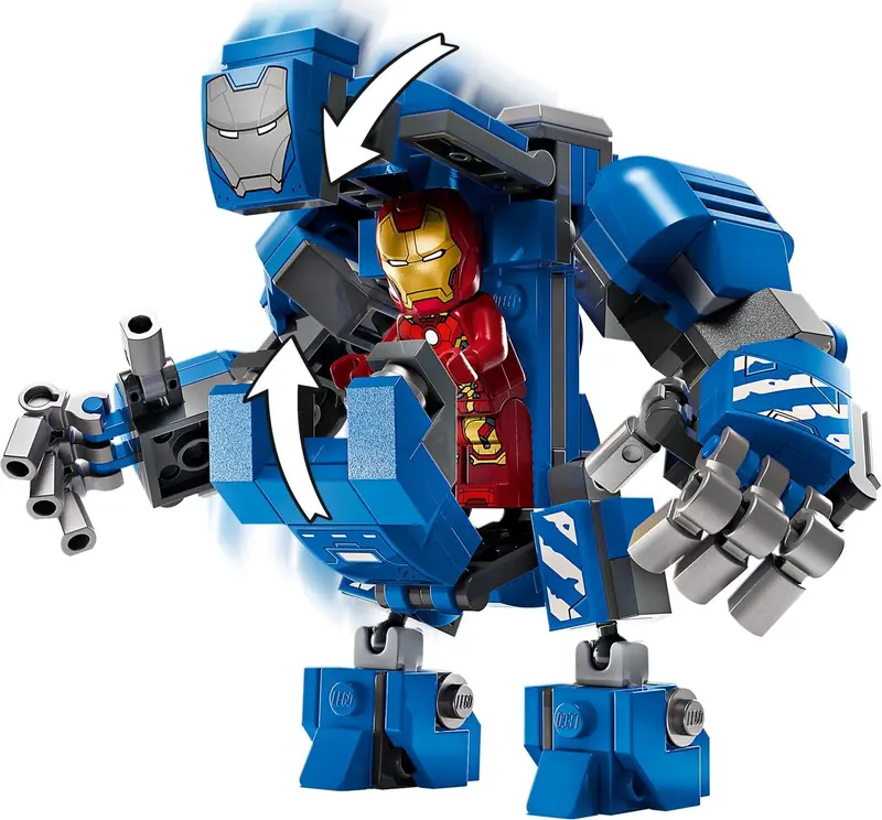 LEGO 76315 Laboratorium Iron Mana: Zbrojownia zdjęcie 4