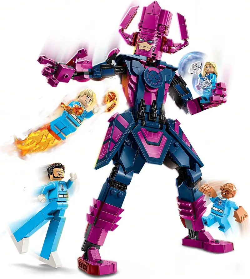 LEGO 76316 Figurka Fantastycznej Czwórki kontra Galactus zdjęcie 5