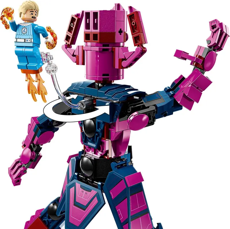LEGO 76316 Figurka Fantastycznej Czwórki kontra Galactus zdjęcie 6