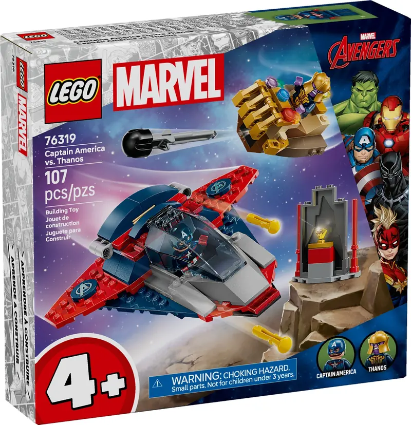 LEGO 76319 Kapitan Ameryka kontra Thanos zdjęcie 2