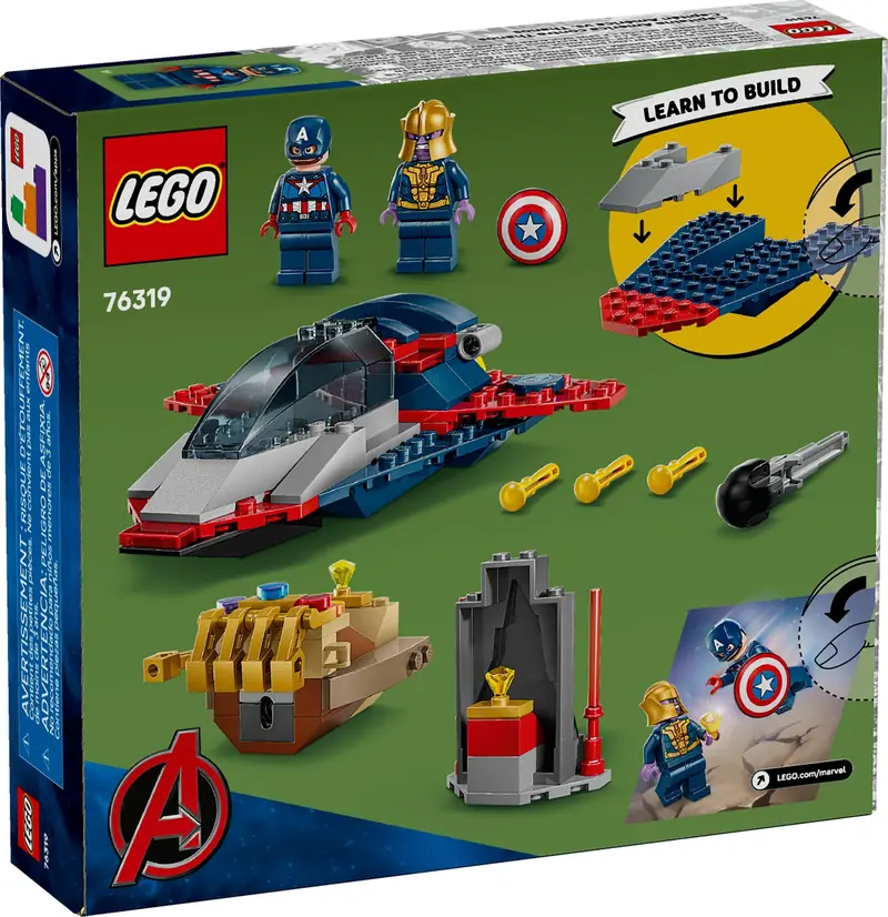 LEGO 76319 Kapitan Ameryka kontra Thanos zdjęcie 3