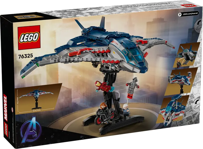 LEGO 76325 Avengers: Czas Ultrona - Quinjet zdjęcie 2
