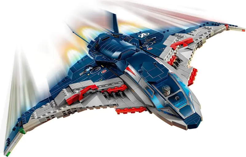 LEGO 76325 Avengers: Czas Ultrona - Quinjet zdjęcie 5