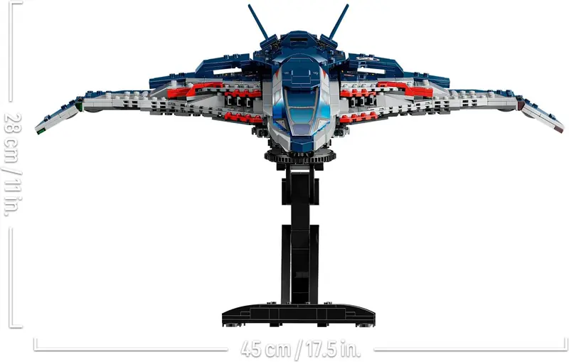 LEGO 76325 Avengers: Czas Ultrona - Quinjet zdjęcie 8