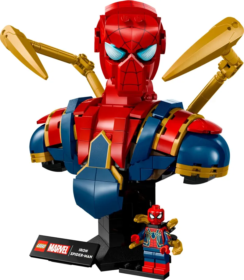 LEGO 76326 Popiersie Iron Spider-Mana zdjęcie 2
