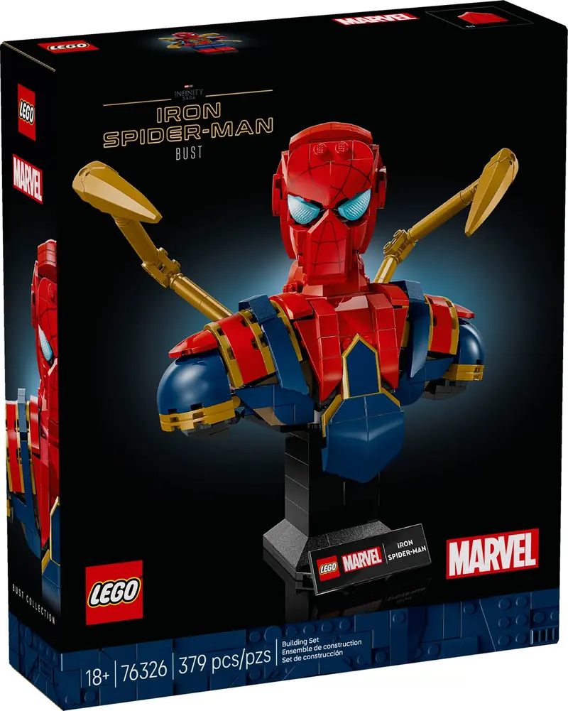 LEGO 76326 Popiersie Iron Spider-Mana zdjęcie 3