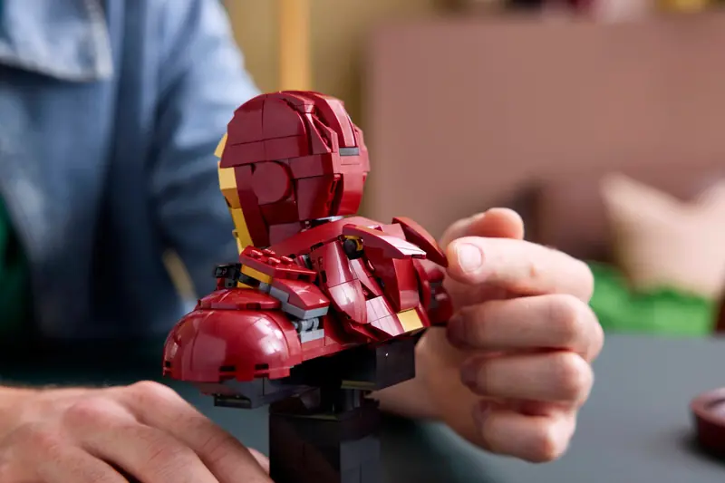 LEGO 76327 Popiersie Iron Mana MK4 zdjęcie 11