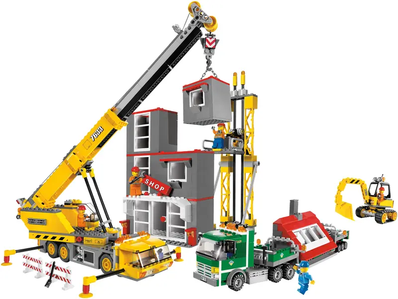 LEGO 7633 Budowa