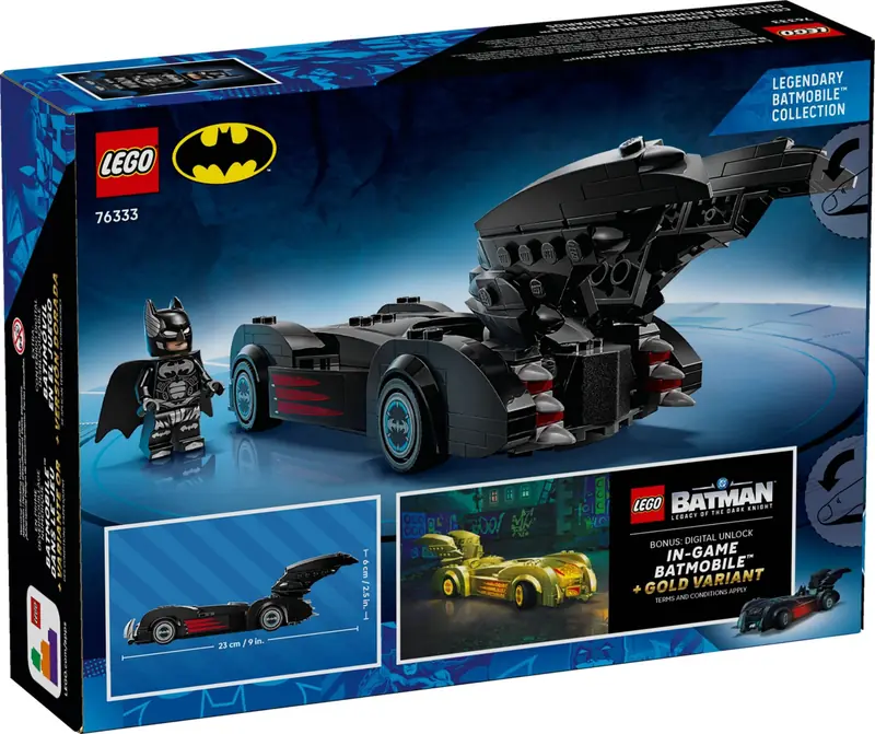 LEGO 76333 Batmobil z filmu Batman i Robin zdjęcie 3