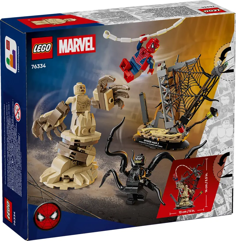 LEGO 76334 Epicka bitwa: Spider-Man kontra Sandman zdjęcie 5