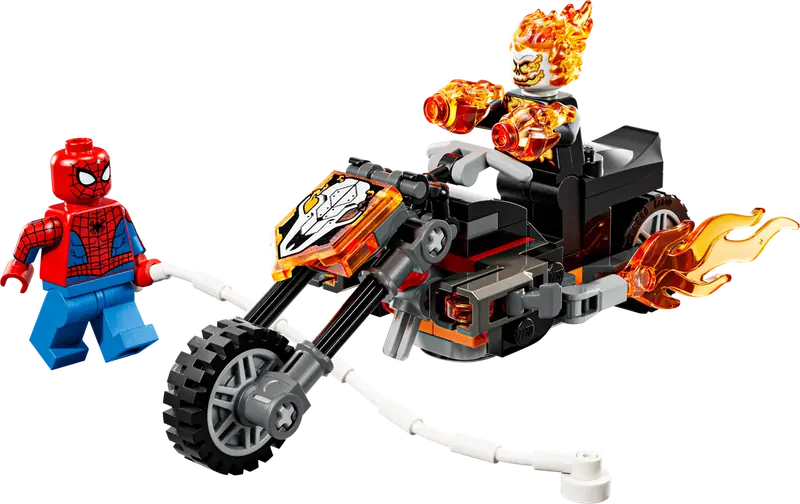 LEGO 76335 Spider-Man kontra Ghost Rider na motocyklu