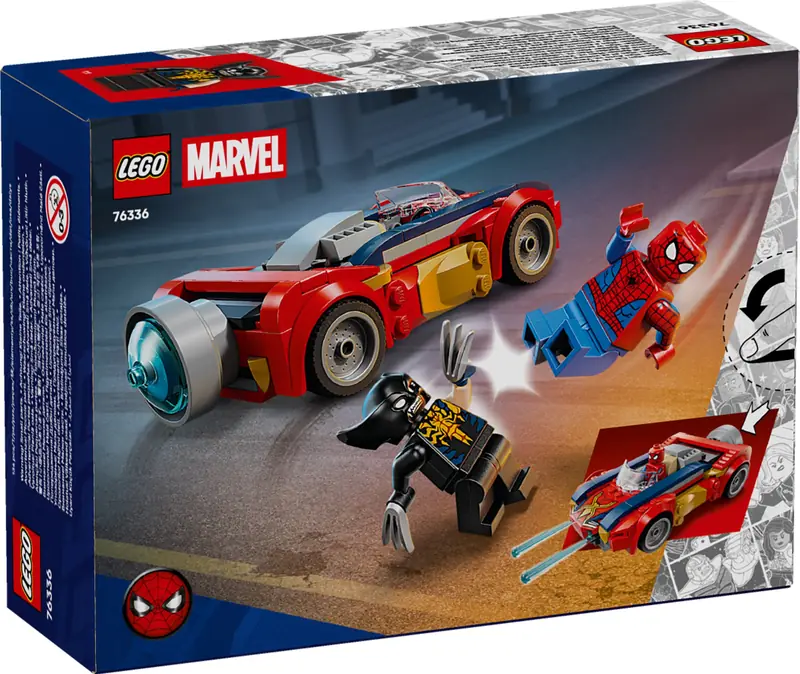 LEGO 76336 Spider-Man w samochodzie kontra zvenomowany Wolverine zdjęcie 6