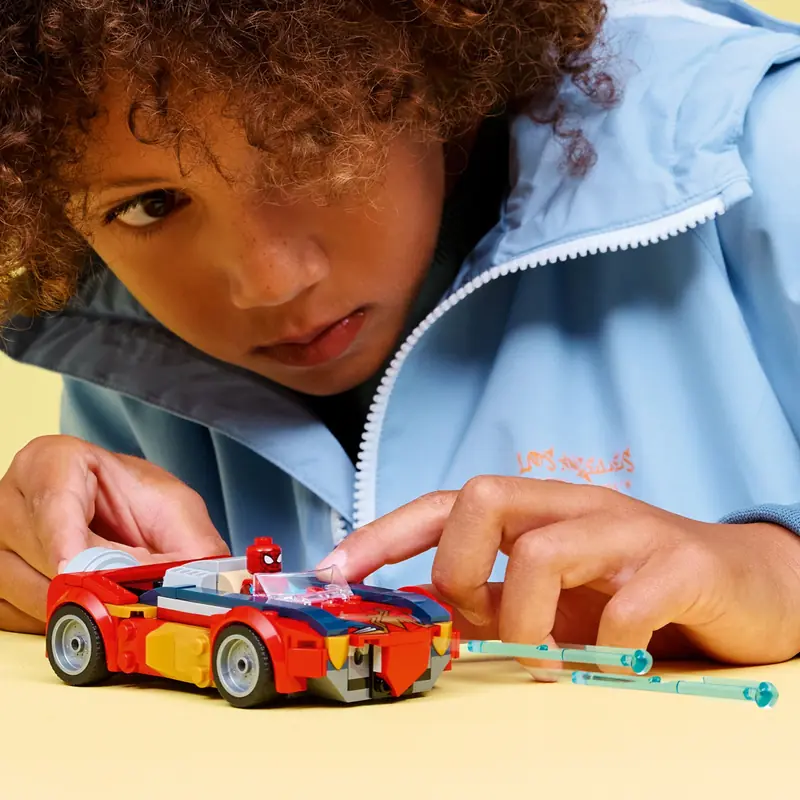 LEGO 76336 Spider-Man w samochodzie kontra zvenomowany Wolverine zdjęcie 11