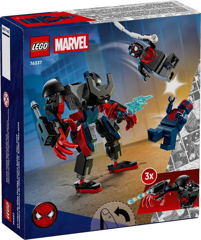 LEGO 76337 Miles Morales kontra Spider-Man 2099 zdjęcie 2