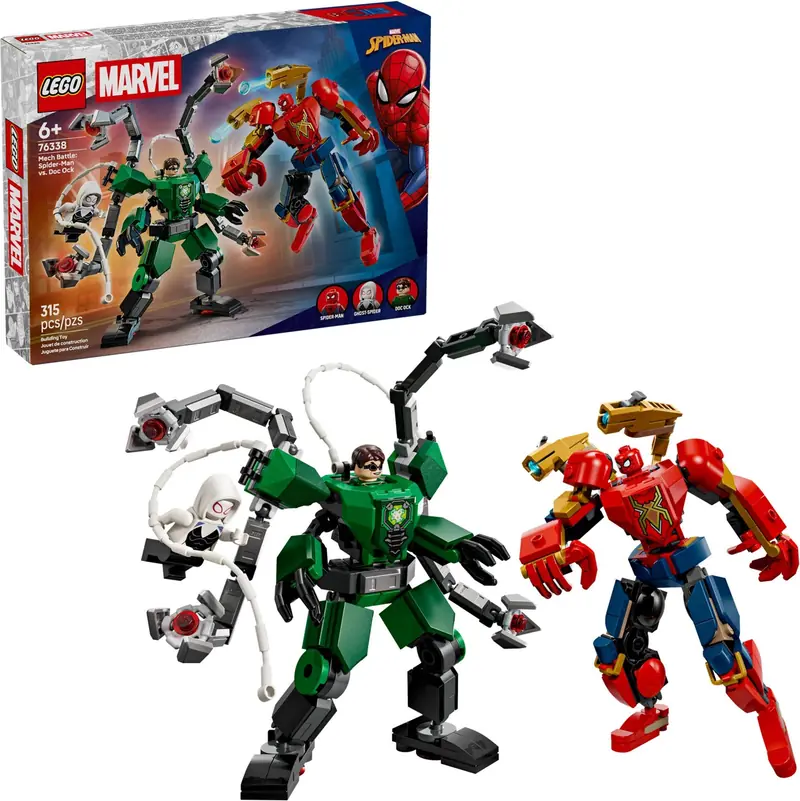 LEGO 76338 Bitwa mechów: Spider-Man kontra Doc Ock zdjęcie 3