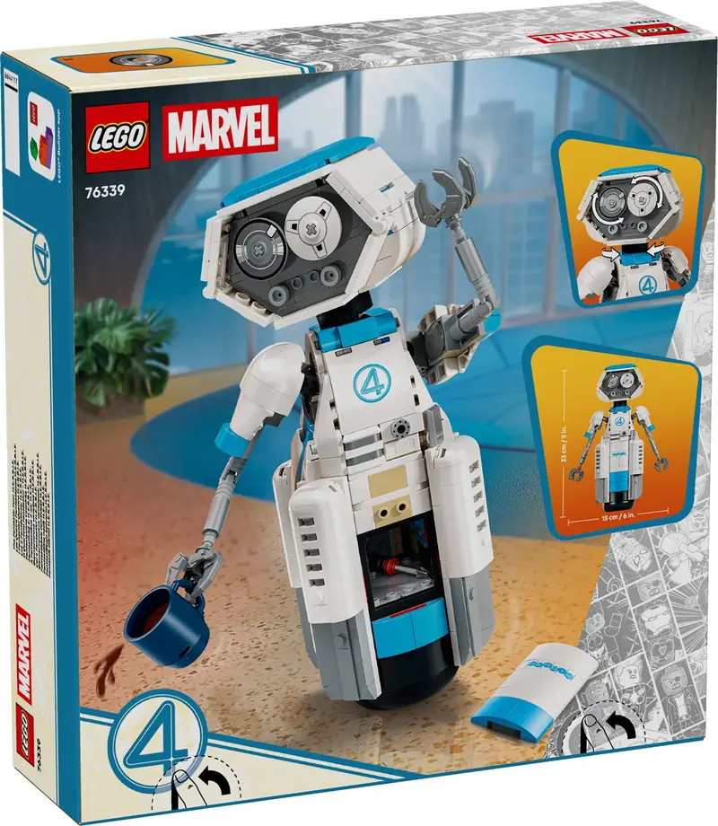 LEGO 76339 Fantastyczna Czwórka H.E.R.B.I.E. zdjęcie 3
