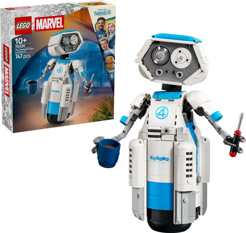 LEGO 76339 Fantastyczna Czwórka H.E.R.B.I.E. zdjęcie 4