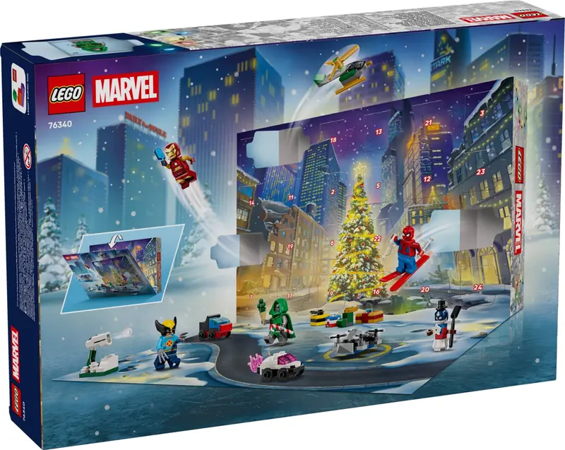 LEGO 76340 ǀ Marvel Kalendarz adwentowy na 2026 rok zdjęcie 2