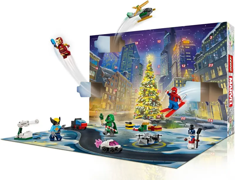 LEGO 76340 ǀ Marvel Kalendarz adwentowy na 2026 rok zdjęcie 6