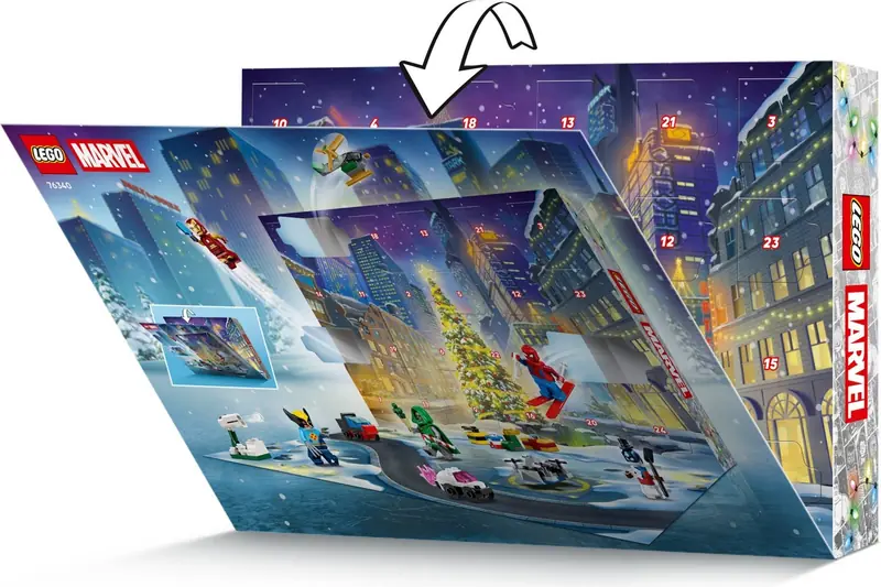 LEGO 76340 ǀ Marvel Kalendarz adwentowy na 2026 rok zdjęcie 7